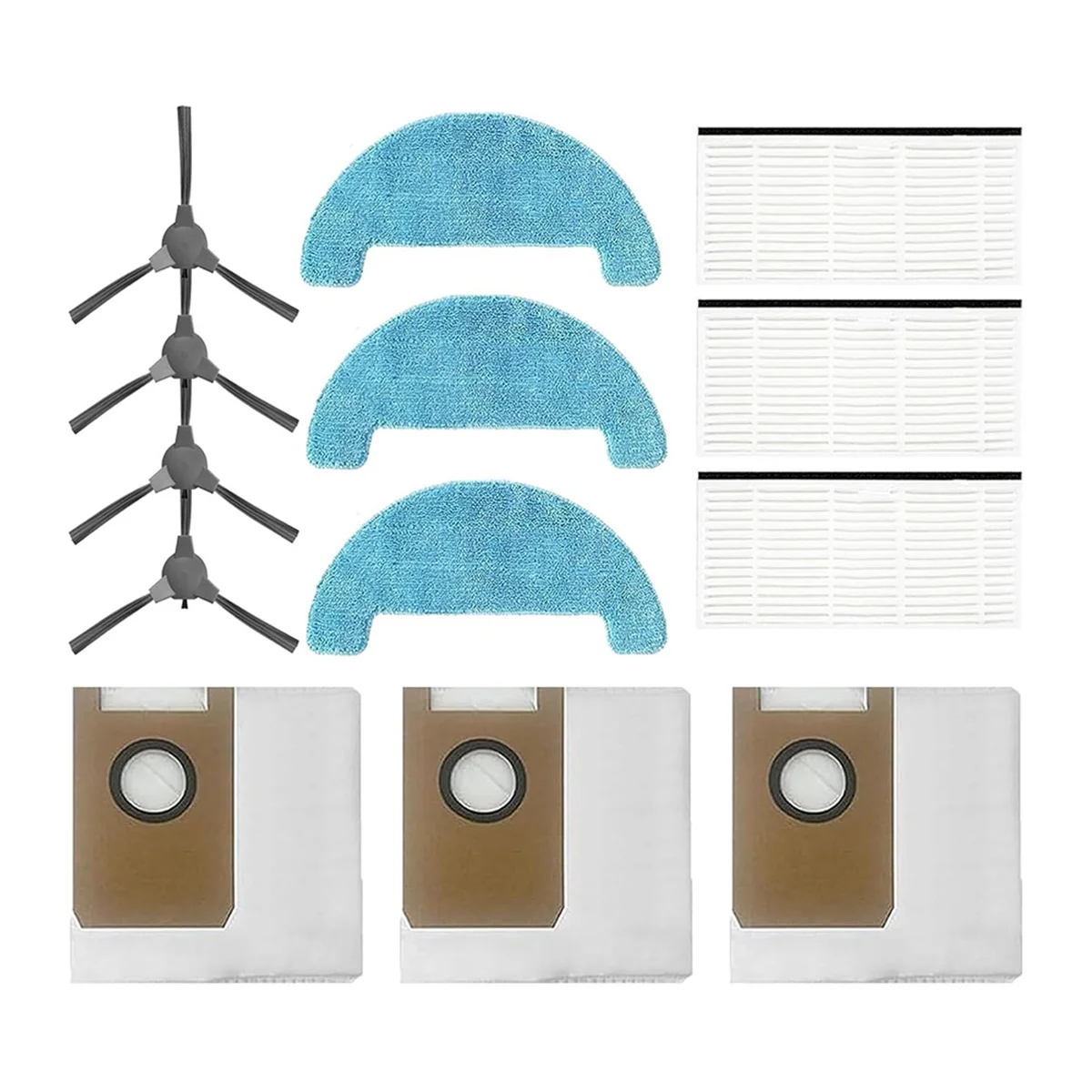 อุปกรณ์เสริมพิเศษ 13 ชิ้นสําหรับเครื่องกวาด Loorow AT800