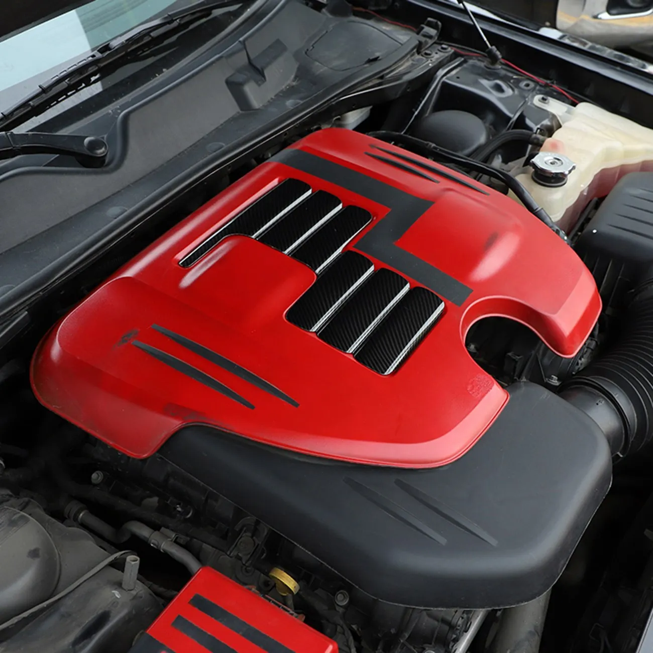 Engine Shroud Cover Panel Trims For Dodge Charger Challenger 2009-2021 Chrysler 300/300C 2015-2021