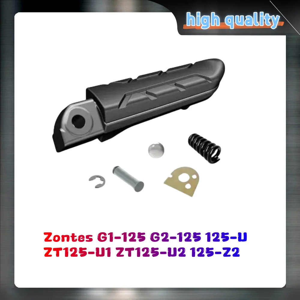 Zontes ZT155-U 155U Front Rear Pedal bracket Footrest Footrest Foot Pegs For Zontes G1-125 G2-125 125-U ZT125-U1 ZT125-U2 125-Z2