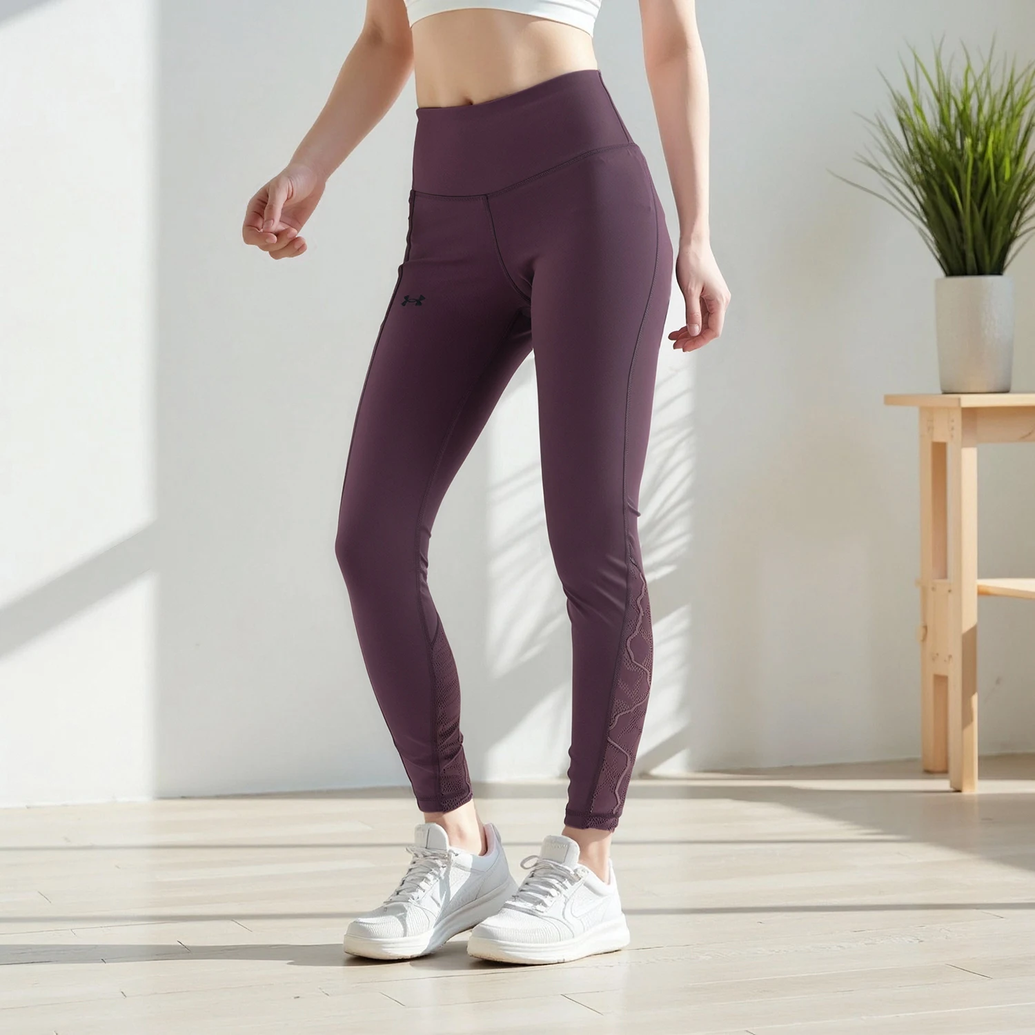 

Under Armour женские брюки для фитнеса тренировочные спортивные брюки уличные леггинсы для бега брюки для йоги повседневный базовый слой 1365734-554