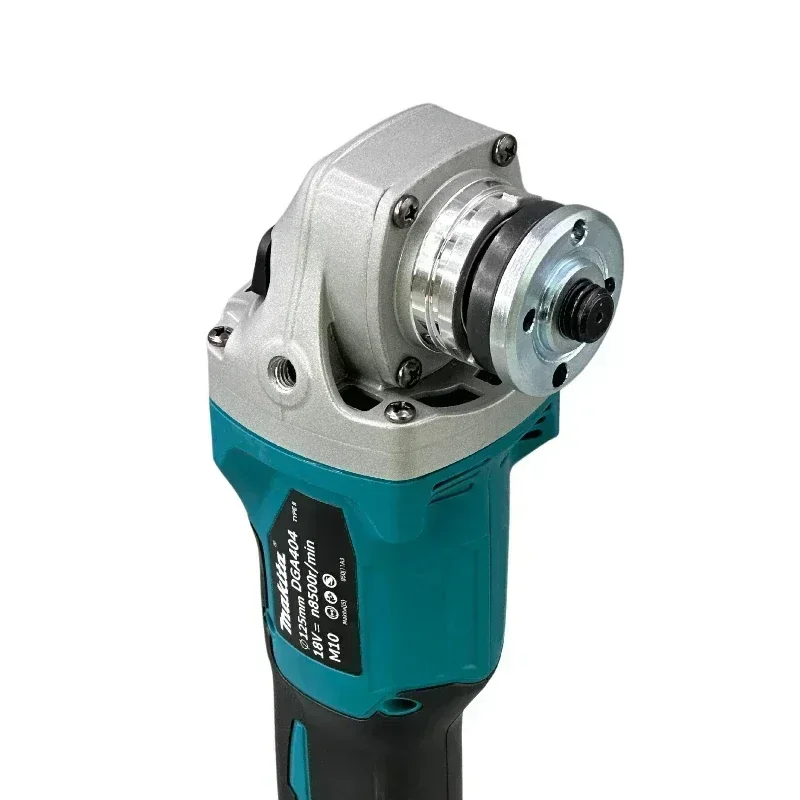 Makita DGA404 125mm/100mm Brushless Lithium Electric Angle Grinder Rechargeable Cutting Machine High Power Polishing Machine