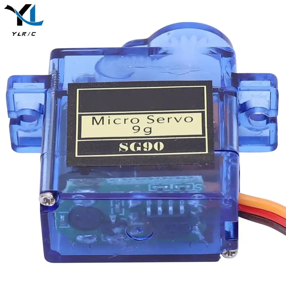 SG90 9G Miniature Servo Motor Fixed-Wing Micro Gear Servo Motor 180/360 Degrees for Airplane Aeroplane Helicopter