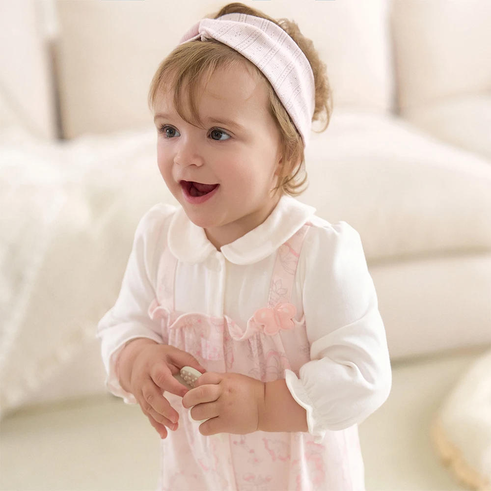 Dave Bella Yenidoğan Bahar Örm - Newborn Baby Girl Romper Floral incelemesi ve fiyatı
