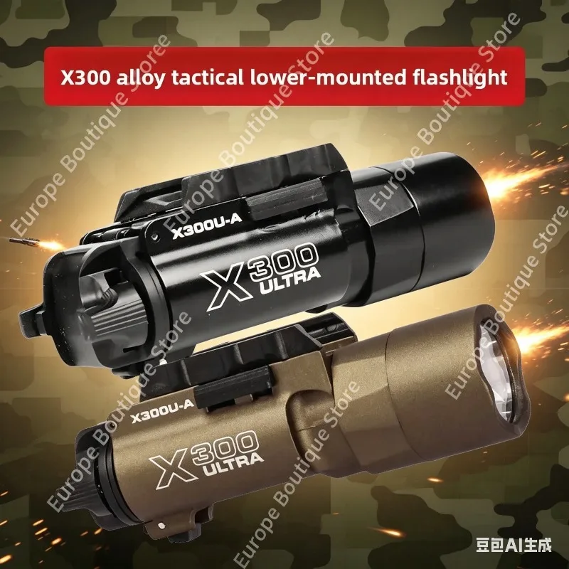 

Tactical X300 Ultra X300U X300U-A Alloy Torch High Lumen Flashing Light Remote Pressure Switch Outdoor Sport Model Parts