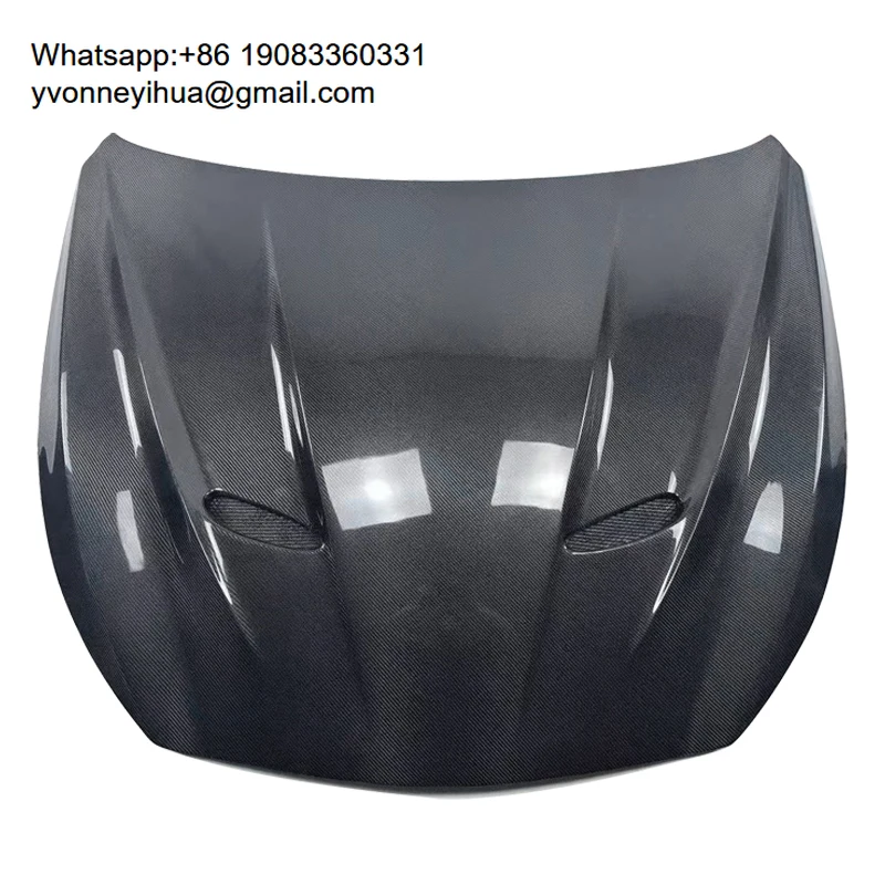 

MBJ Style Carbon Fiber Front Engine Bonnet Hood For Infiniti Q50 Q50l Q50s 2013+ Engine Hood