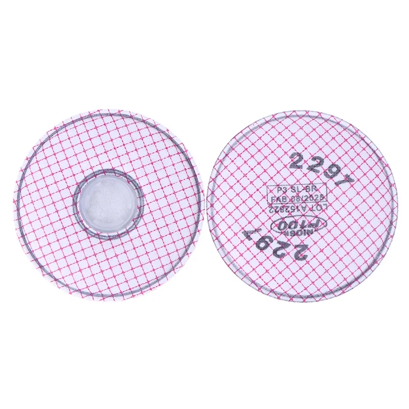 2 قطعة/المجموعة 2297 P100 مرشح تنفس متقدم على أساس الجسيمات مستوى المضطبة تخفيف البخار العضوي/التعدين/بناء السفن/Abateme #4