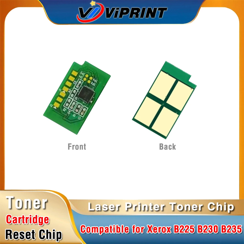 New B225 Toner Chip Compatible for Xerox B230 B235 Cartridges Refiil Reset