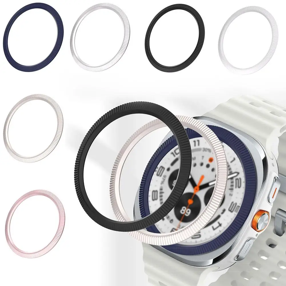 ​​Plastic Bezel For Samsung Galaxy Watch 7 Ultra 47mm Scale Rotation Circle New Product For Galaxy Watch Ultra Bezel 