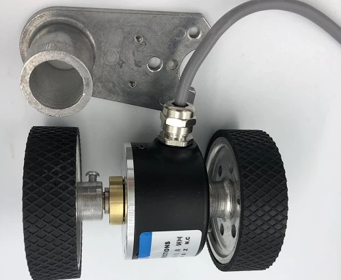 Incremental two-wheel encoder 3000 and 3600 pulses can replace the roller encoder ENC-1-1-T-24.