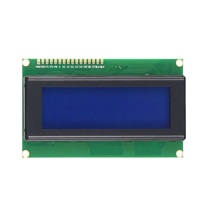 2004A 20X4 Character LCD Display Module 5V Blue Background 2004 LCD Screen Module for Arduino
