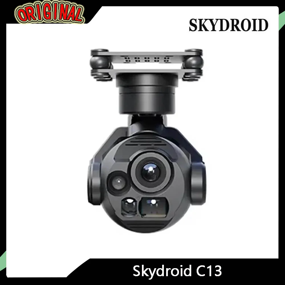 

Skydroid C13 Gimbal - 30x Optical Zoom, 3-Axis Stabilization | Auto-Tracking for Industrial UAV Surveillance