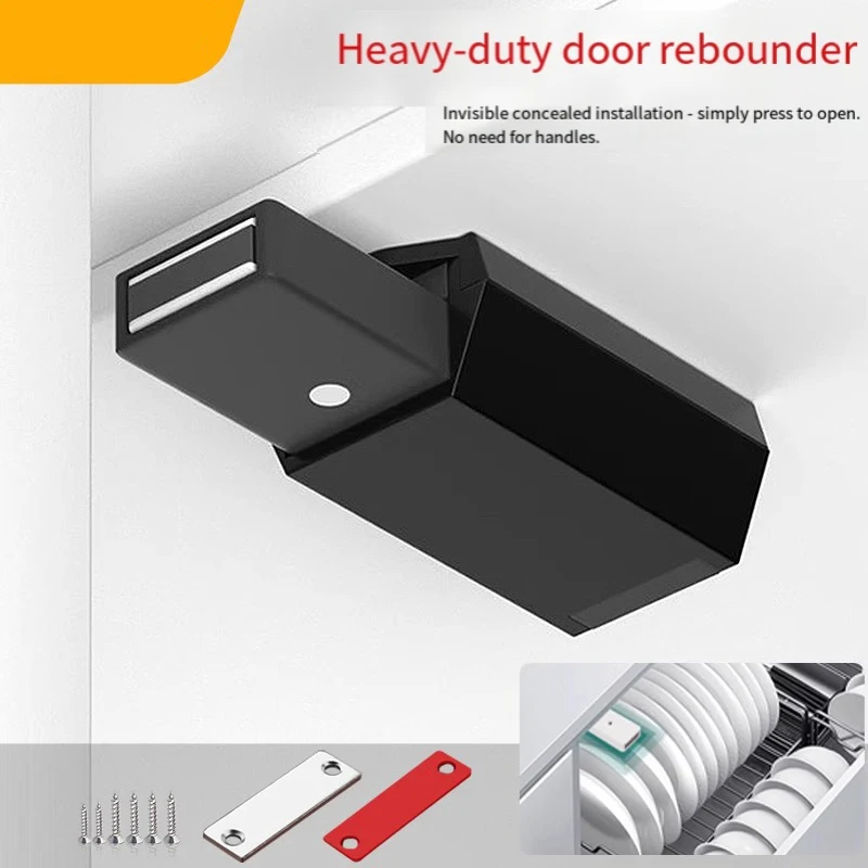 1Pcs Heavy Duty Magnetic Cabinet Door Bouncer Wardrobe Door Stop Drawer Push Closer Latch Catch for Kitchen Cupboard
