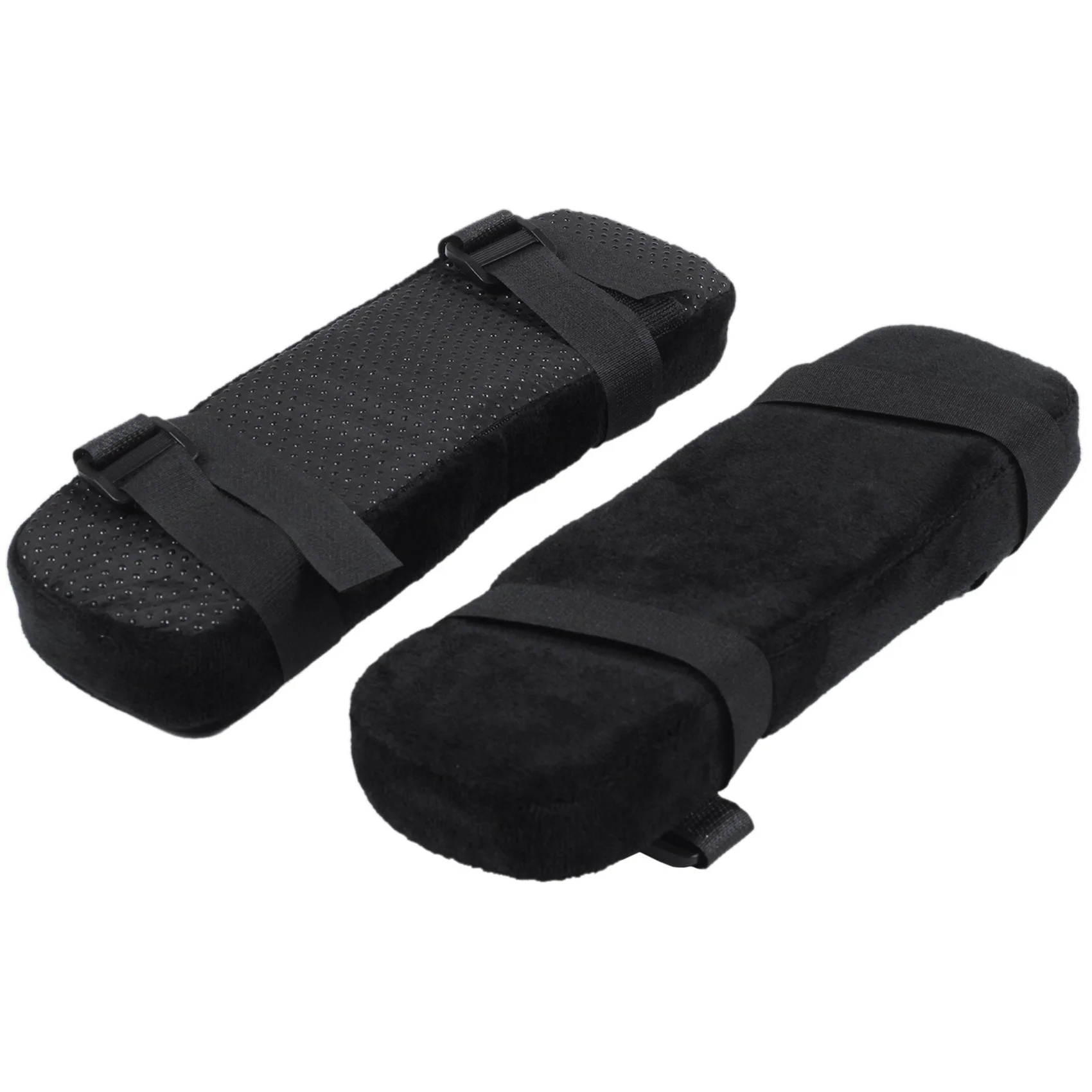 AT05-4Pcs Chair Armrest Pads Ultra-Soft Memory Foam Elbow Pillow Support Universal Fit For Home Or Office Chair