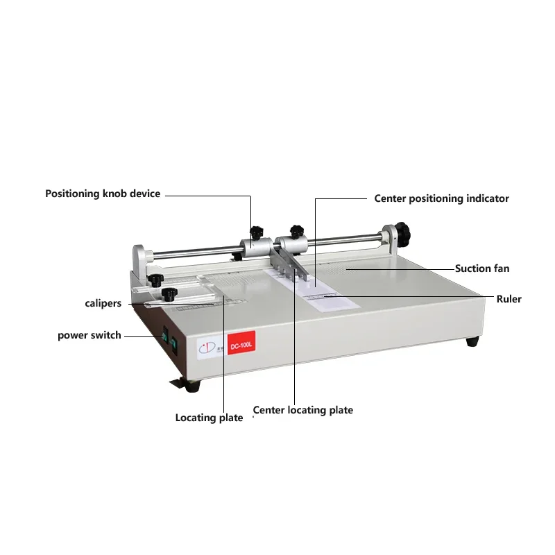 DC-100L Hardcover Bookcover Machine A4 Format Hardcover Book Label Book photo album menu hardcover book cover machine