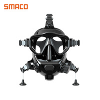 Smaco Snorkeling Mask Tube Silicone Full Face Anti Fog Adult Swimming Mask Diving Goggles Self Contained Underwater Breathing