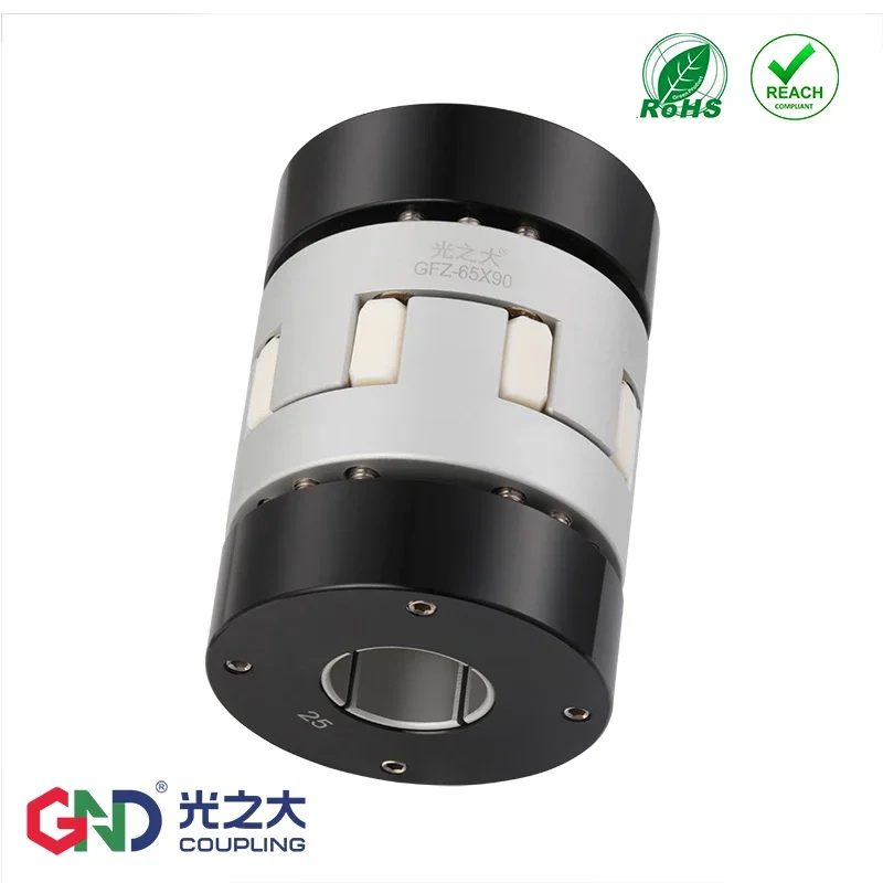 

GFZ high-quality jaw coupling aluminum alloy plum locking 6.35 shaft 8mm diaphragm flexible couples