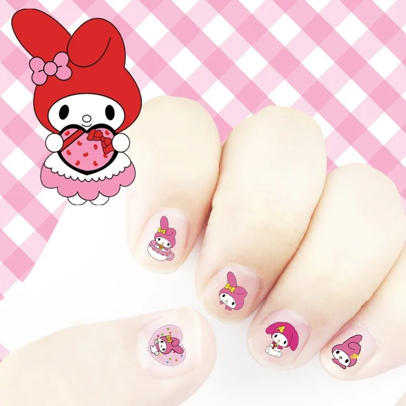 Paw Patrol Nail Stickers Set Mixed Floral Geometric Nail Art Water Transfer Decals Sliders Flower Leaves Manicures Decoration