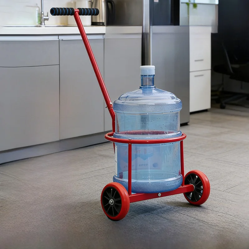 double-barrel-household-water-bucket-wastewater-dumping-tool-portable-shopping-cart-dirt-water-removal-device-iron-material