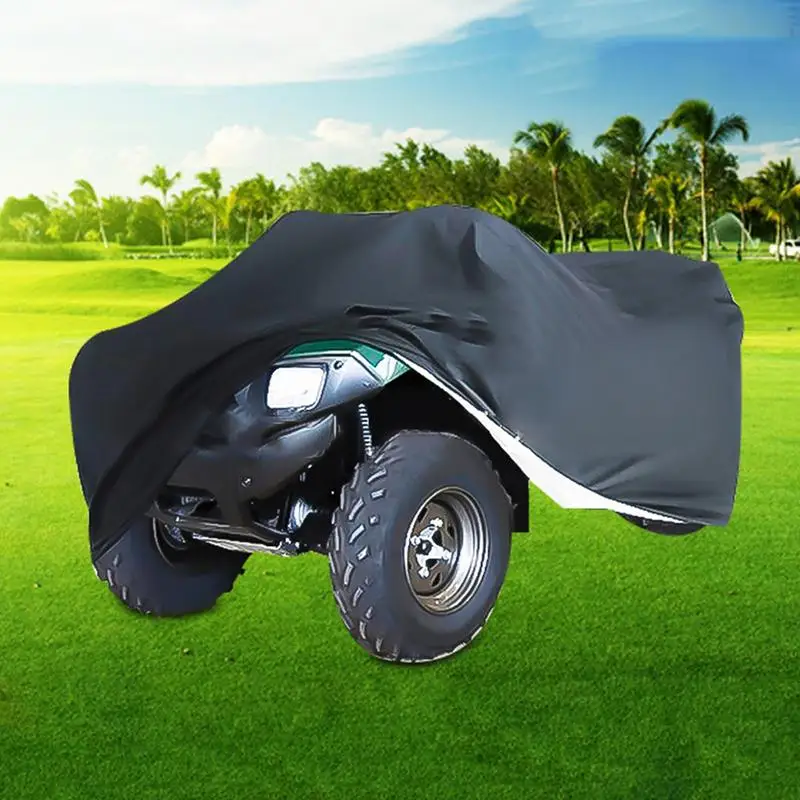 For For ATVs Car Cover All Weather Protection Waterproof UV Resistant Atv Cover Car Cover Anti-Static Sturdy Vehicle Covers Quad