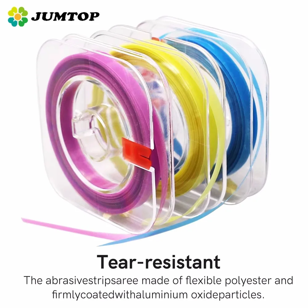 

Рулон полировочной полоски для зубов 6м*4мм, для шлифовки, формирования и сглаживания зубов из композитных материалов, стоматологический инструмент