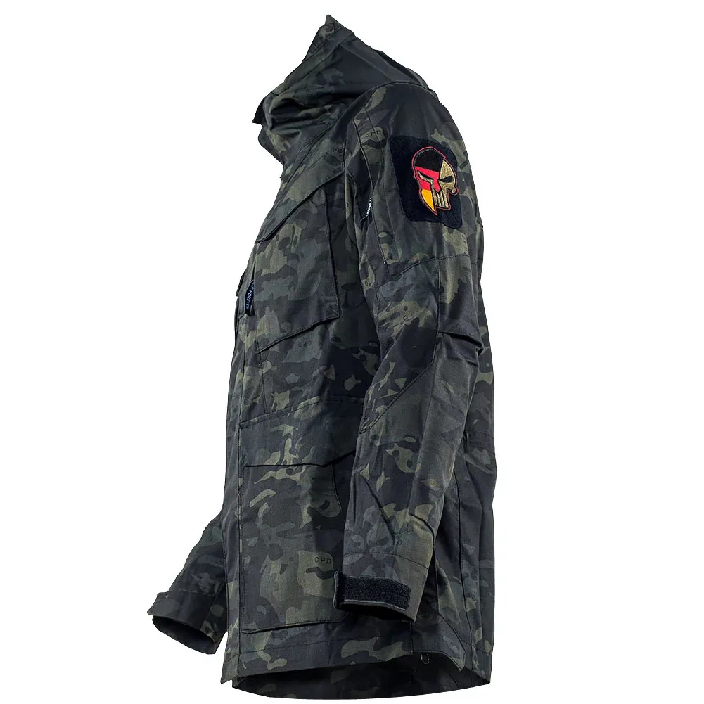 Winter M65 Trench Coats Tactical Camouflage Jacket US Men\'s Windproof Warm Windbreaker Uniform Outdoor Clothing