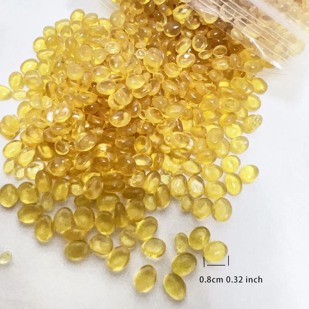 Italian Yellow Hot Melt Adhesive 100g for Nail & Hair Extension Wholesale Price High-Quality Hair Crafting Supplies