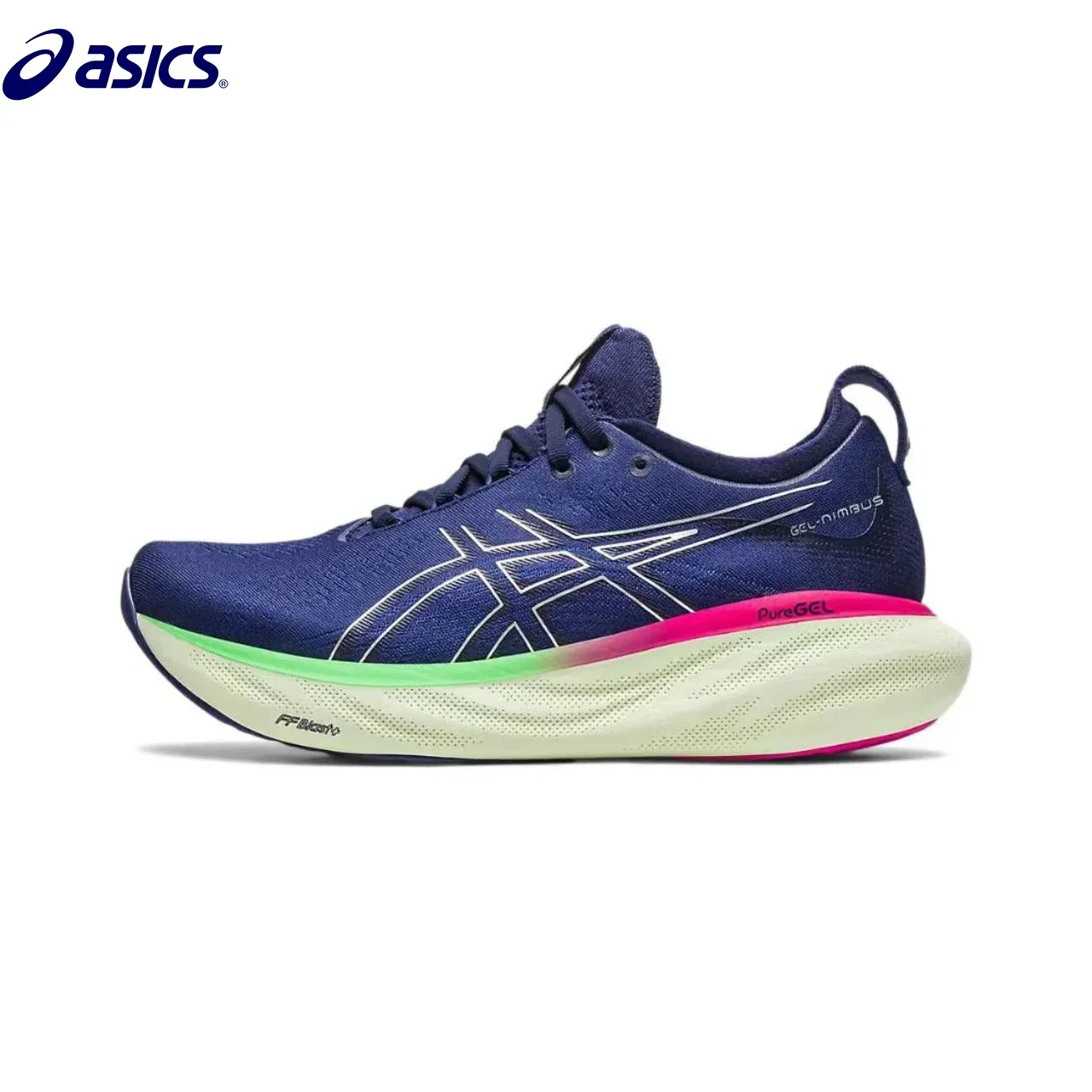 Asics Nimbus 25 Women Running Shoes Tenis Original Cushion Nimbus 25 Women Sneaker Breathable Sport