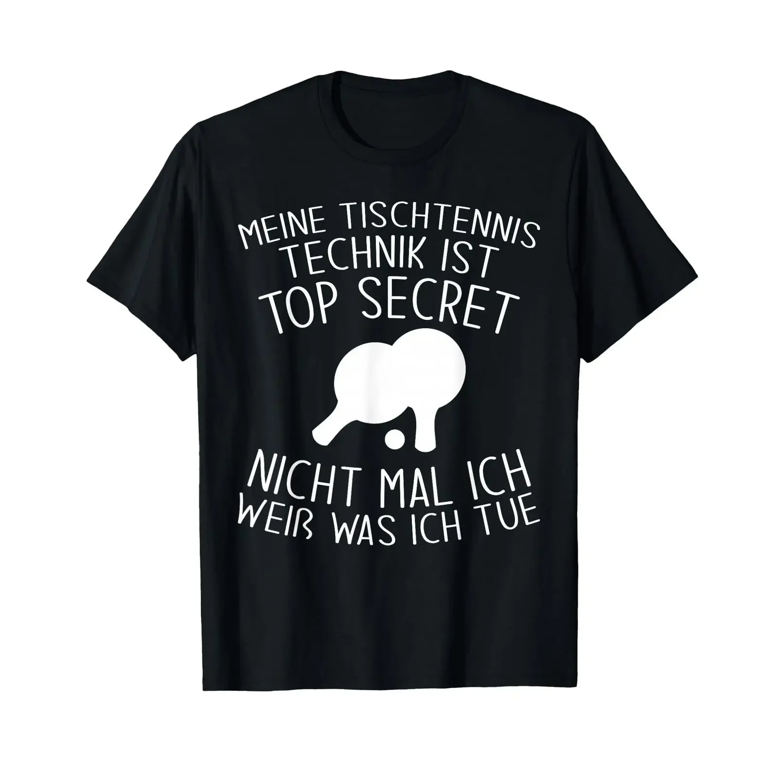 Table Tennis Player My Technique T Shirt black vintage Washed homme Slightly Versatile graphic Unisex fashion Comfortable