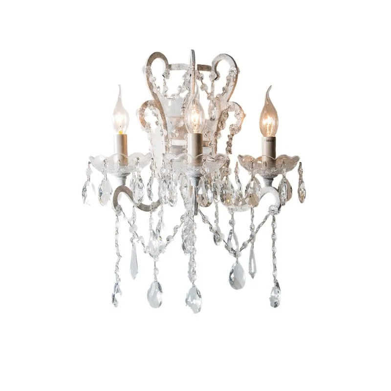 American country wall lamp, living room wall aisle bedroom bedside lamp
