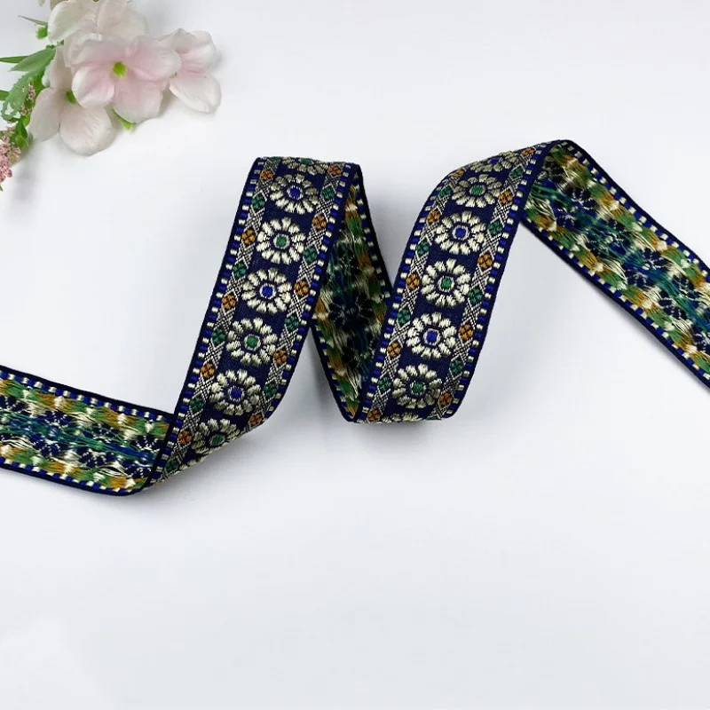 3cm Senior Ethnic Style Edge Decoration Ribbon Fabric Embroidery Decal Home Textile DIY Clothing Sewing Supplies Craft  Accessor