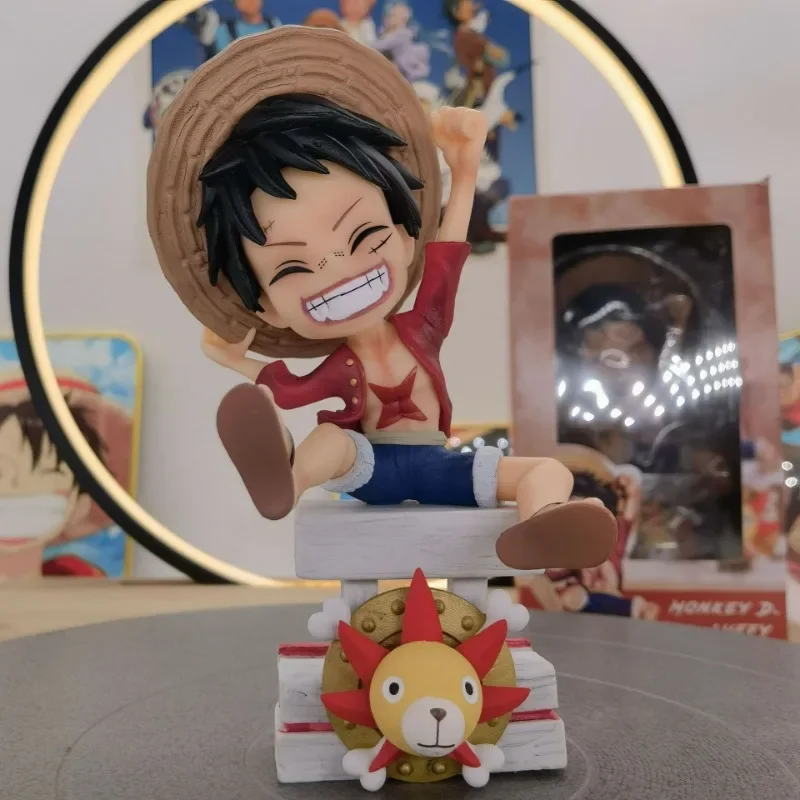 

One Piece Monkey D. Luffy Anime Figure toys model Action Figures Statue Collection Desktop decoration Pendant kid birthday Gifts