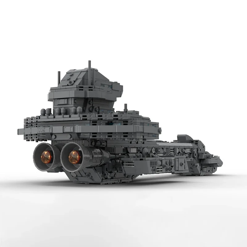 1866pcs MOC Stargate X Prometheus Spaceship Spaceed Model Building Blocks Construction Assemble DIY Christmas Gift Idea Toy