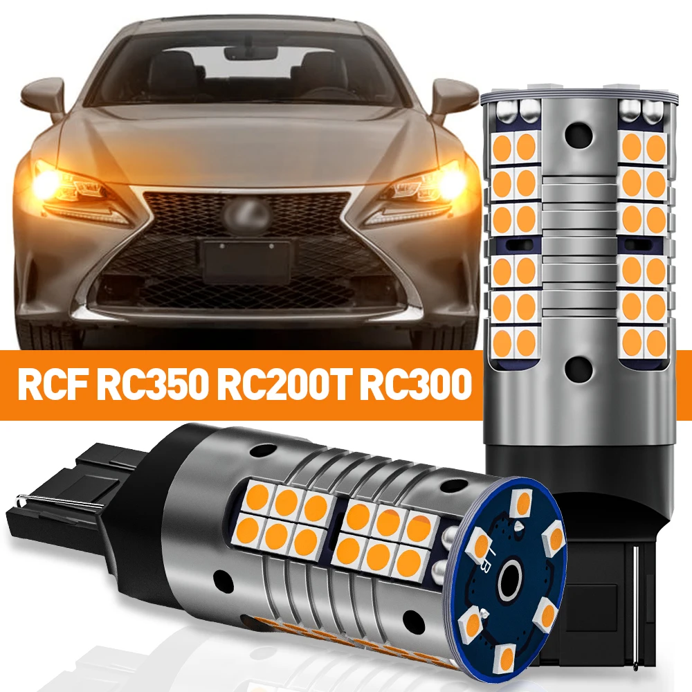 

2pcs LED Turn Signal Light For Lexus RC F RC350 RC200T RC300 2015 2016 2017 2018 2019 Accessories Canbus Lamp