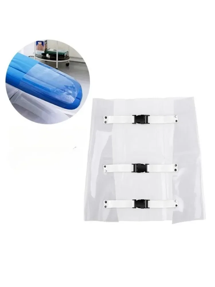 Couvre-pieds de chaise dentaire, 1 pièce, accessoires dentaires, Transparent, facile à nettoyer, soins, résistant aux fil, Anti-salissure, gaine de coussin
