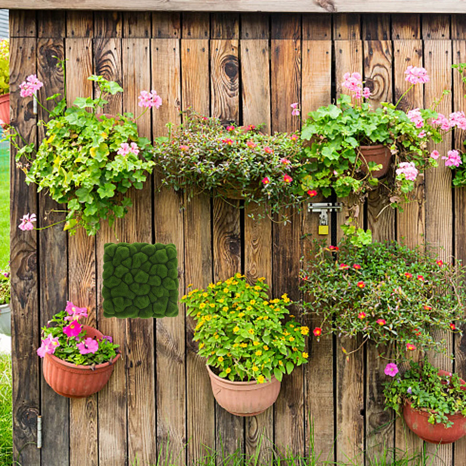 

Artificial Moss Pad Micro Landscape Decoration For Bonsai Fish Tank Garden Wedding Party Diy Layout Fake Turf Mat Wall Decor