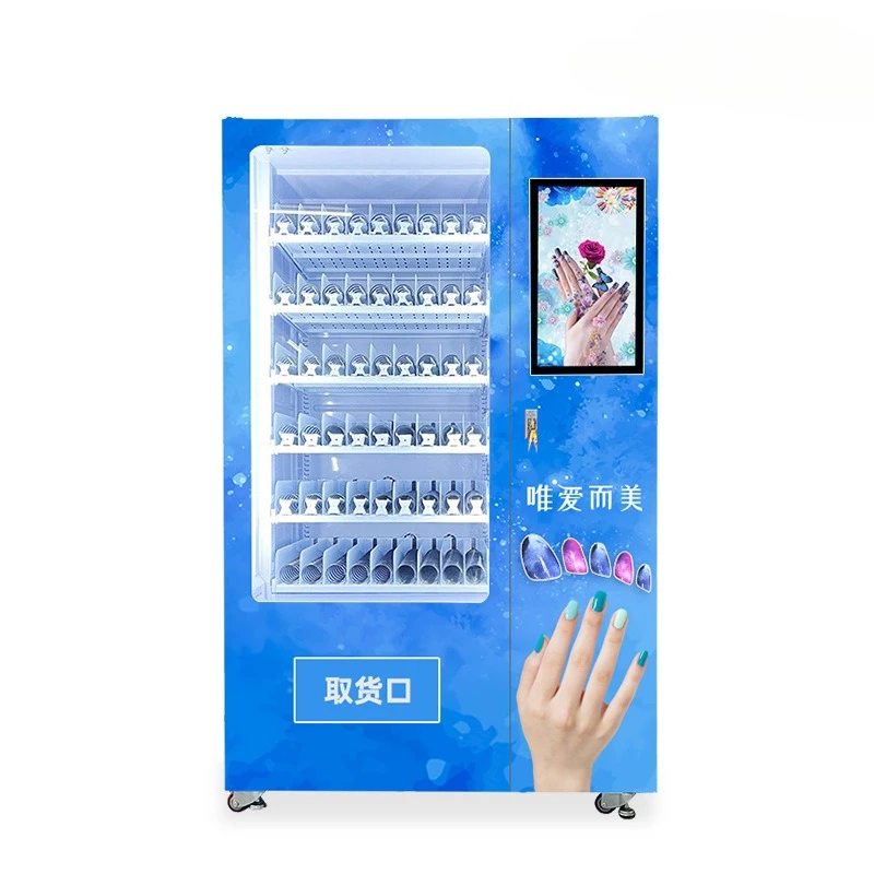 Shopping mall 24-hour fully automatic armor vending machine Nail art vending machine Commercial unmanned vending machine