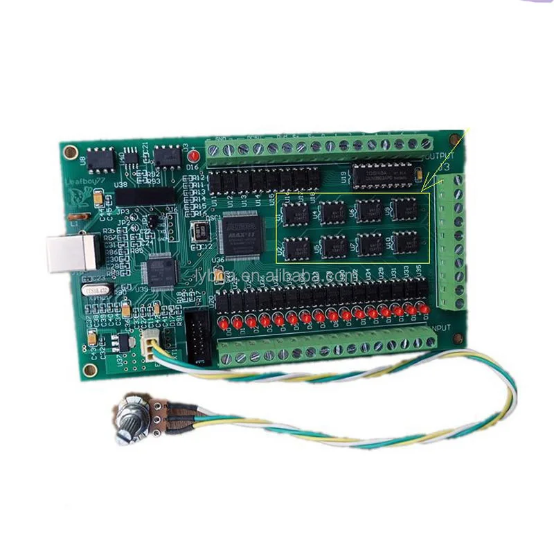 

USB 3 axis mach3 cnc control card, controller card for cnc router