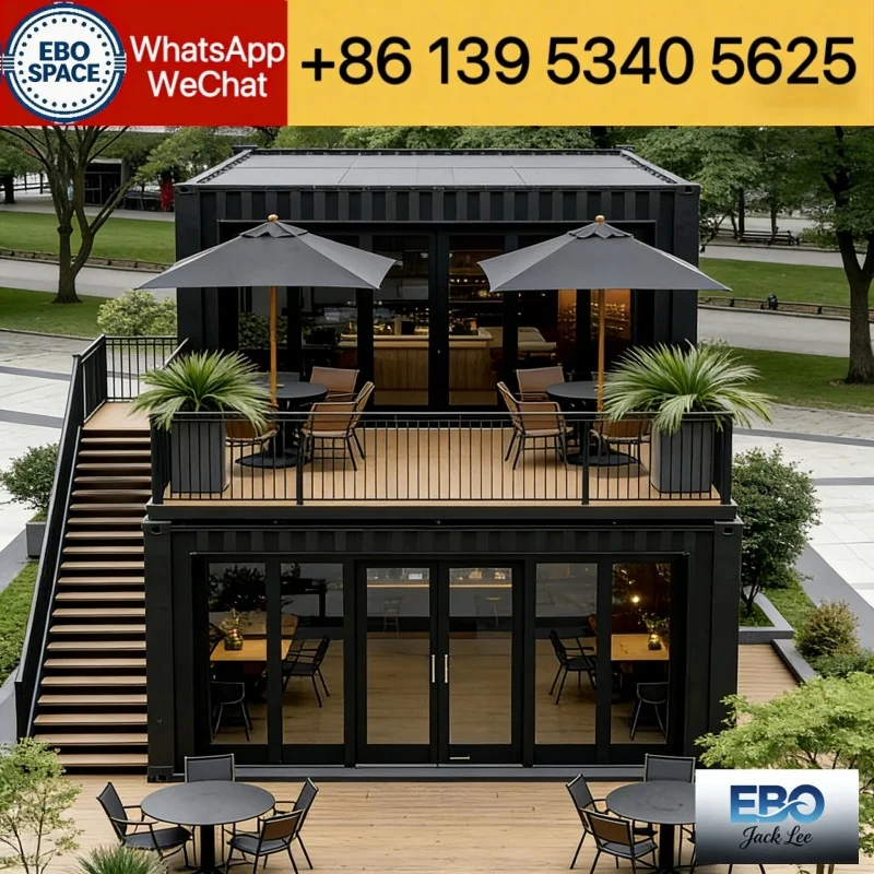 20ft Mobile House Container House Folding House Kitchen&Shower Long Life Garden House Expandable Box House