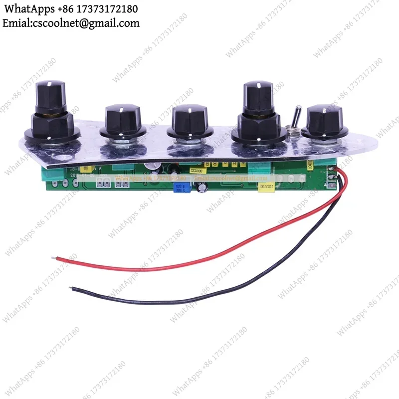 k3 5-String Jazz Bass Loaded Pre-Wired Control Plate Assembly Complete Pickguard Circuit for 4/5 String Bass Guitar Parts