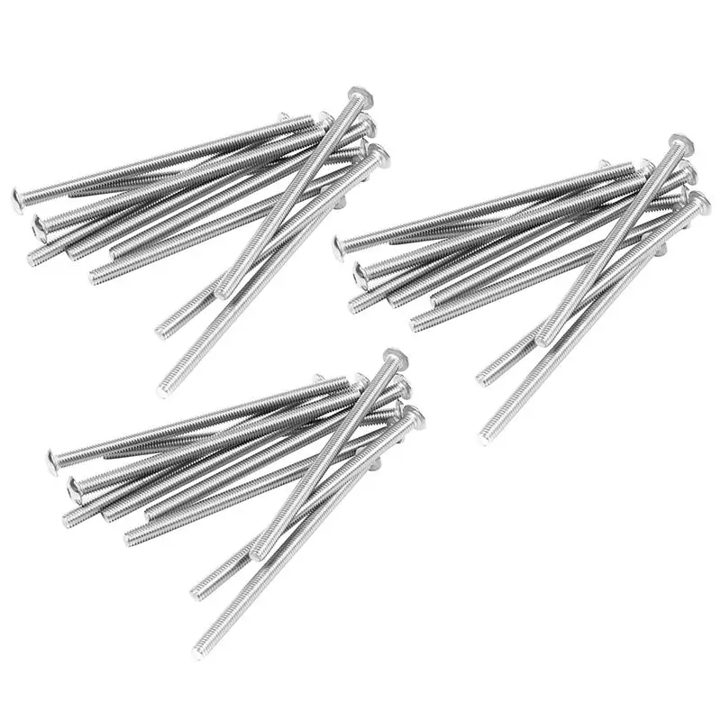 A69estainless Steel Button Head Screw, Hex Socket Bolts Type: / 4Mm Bolt Size: X 75Mm Your Pack Quantity:30