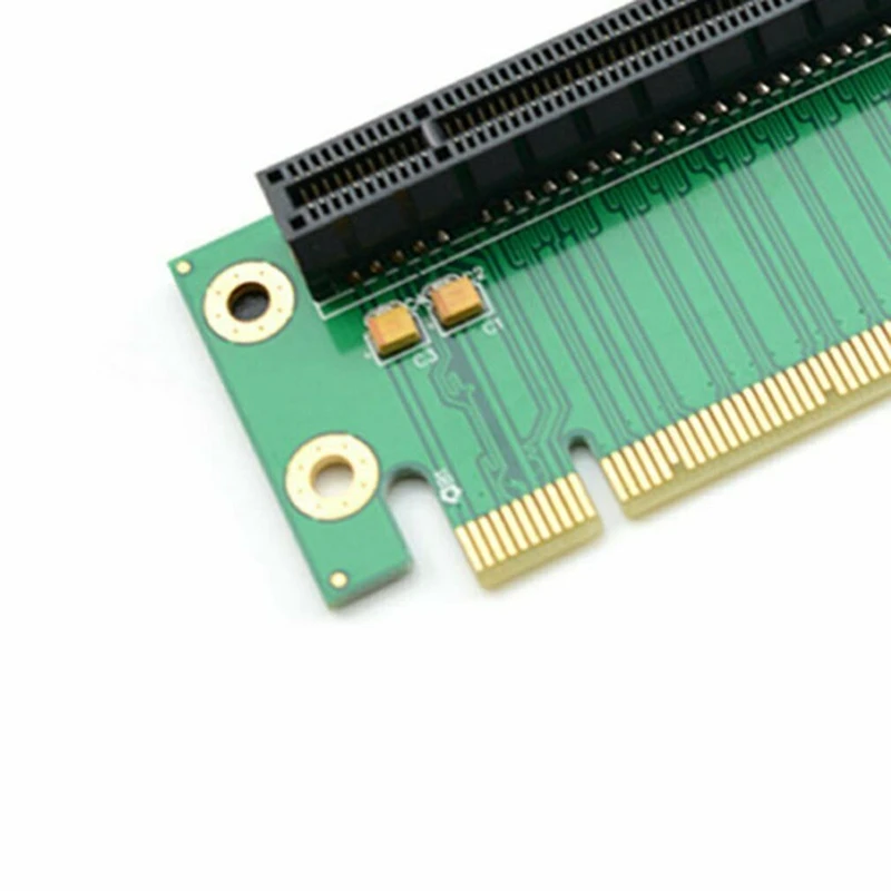 PCI-E PCI Express 16X 90-градусный адаптер Райзер-карта для компьютера 2U