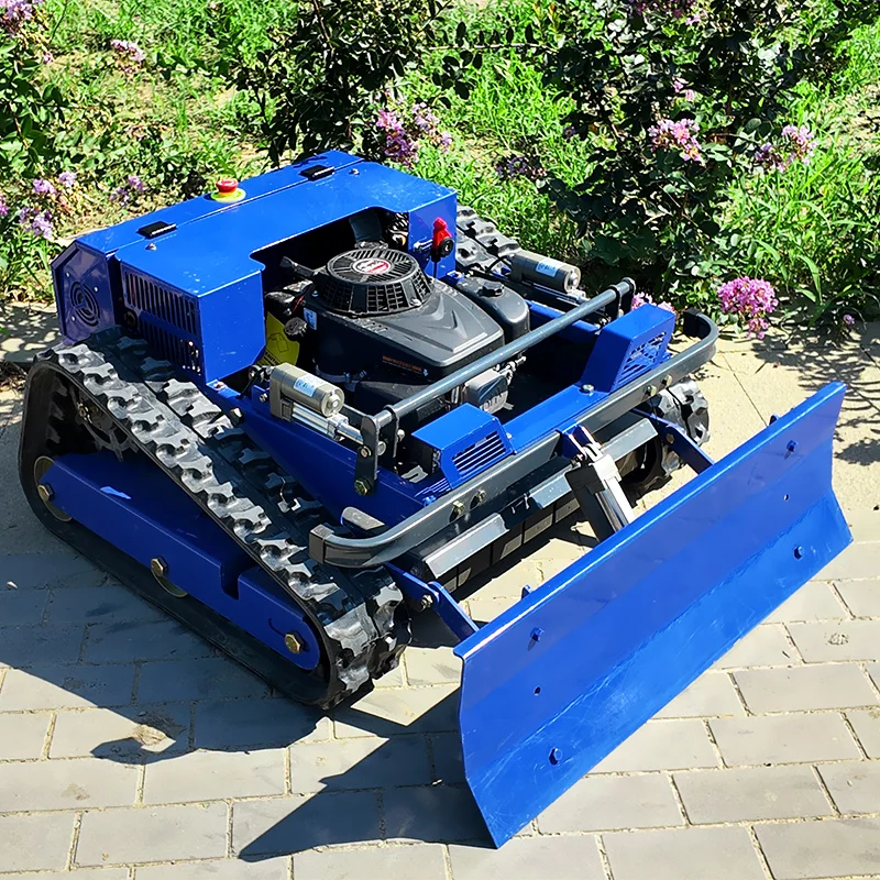 Los cortacésped con control remoto automático personalizado para el hogar y la granja también son adecuados para colgantes de césped.