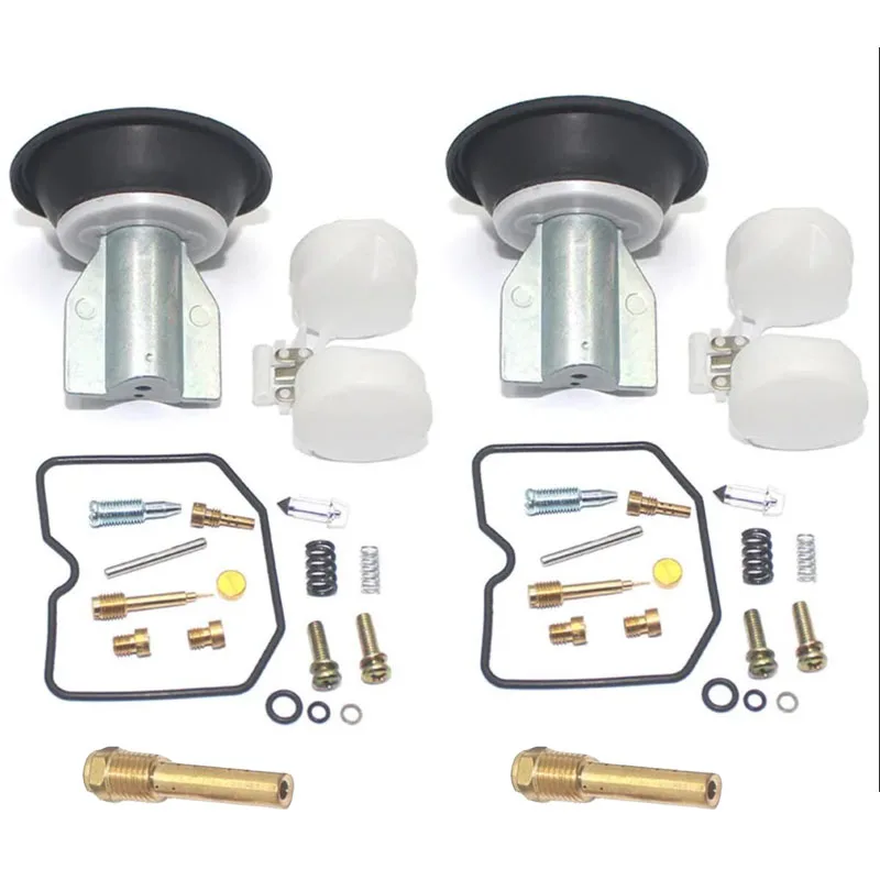 2set for GPZ500 GPZ 500 GPZ500S 1987-2003 S 500S EX500 A/D Ninja EX 500 Motorcycle carburetor repair kit plunger diaphragm