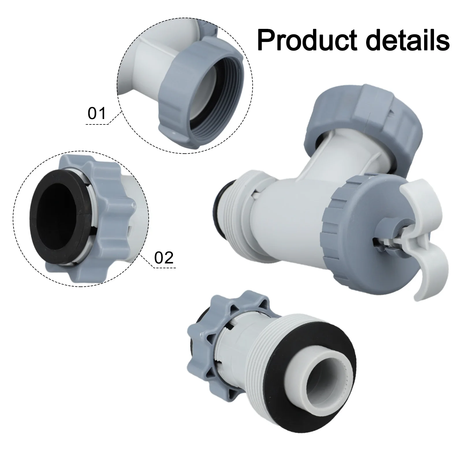 

Reliable Replacement for Intex Pool Filtration Systems Plunger Valve Assembly Designed to Fit Models 10747 & 10722