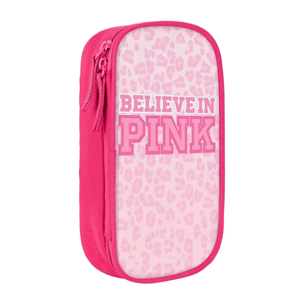 Cute Pencil Case Pink Victoria Fashion Cool Aesthetic (2) Pen Box School Pencil Cases Kids Canvas Printed School Supplies