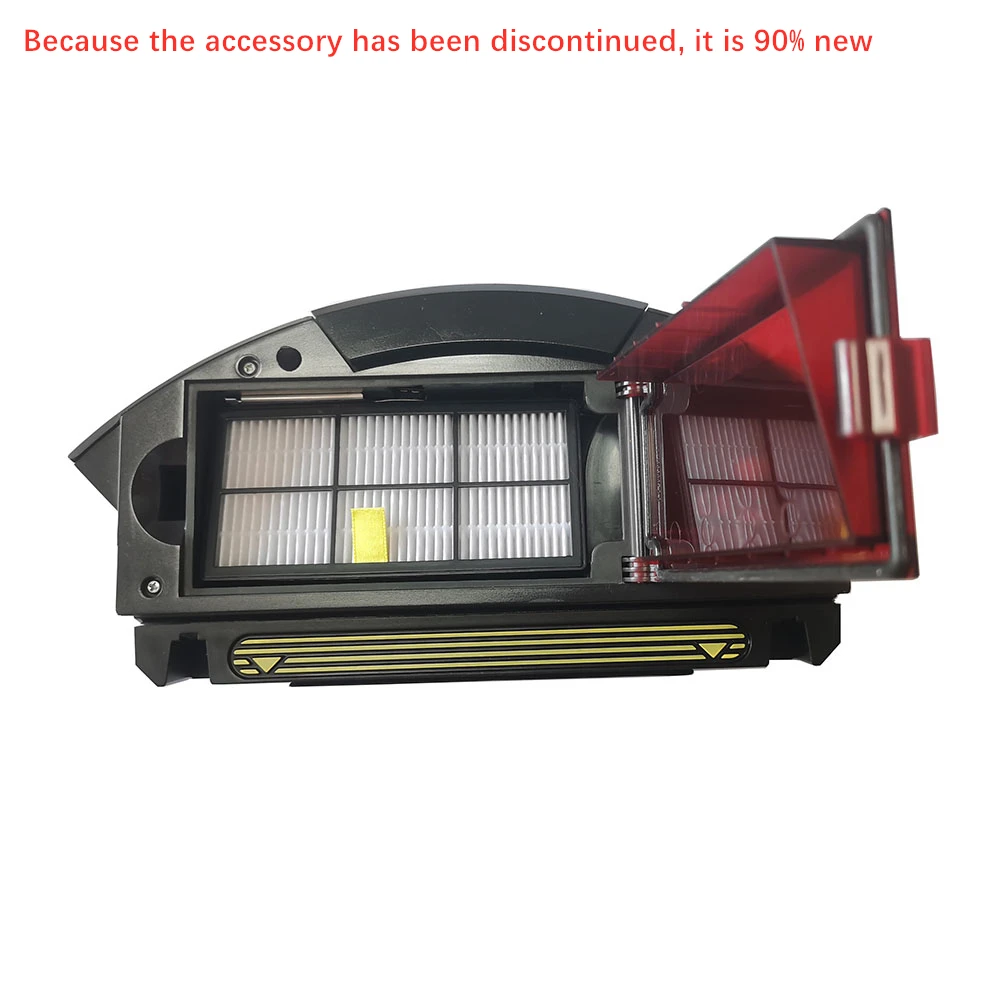 Filtro Hepa Scatola di raccolta polvere contenitore filtro raccoglitore per iRobot Roomba Serie 800 850 860 870 880 parti dell'aspirapolvere robot