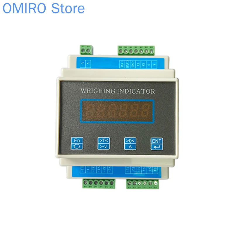 

4-channel Guide Rail Weighing Transmitter MODBUS Digital High Precision Module RS232 / RS485