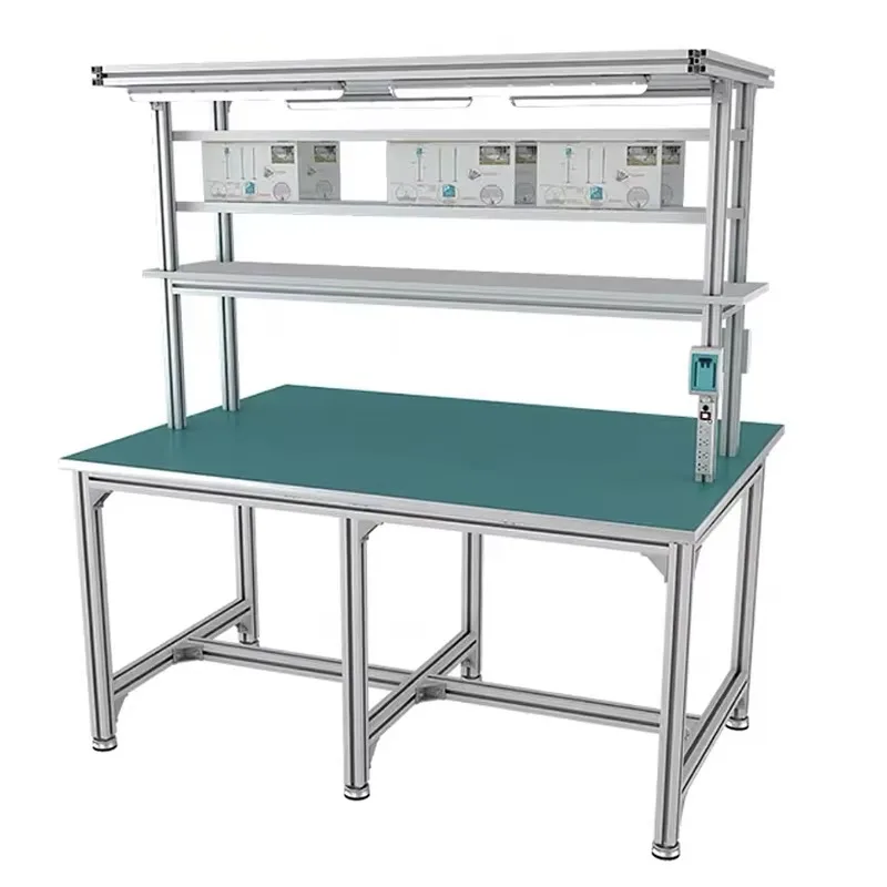 Factory workshop workbench Heavy industrial aluminum profile workbench