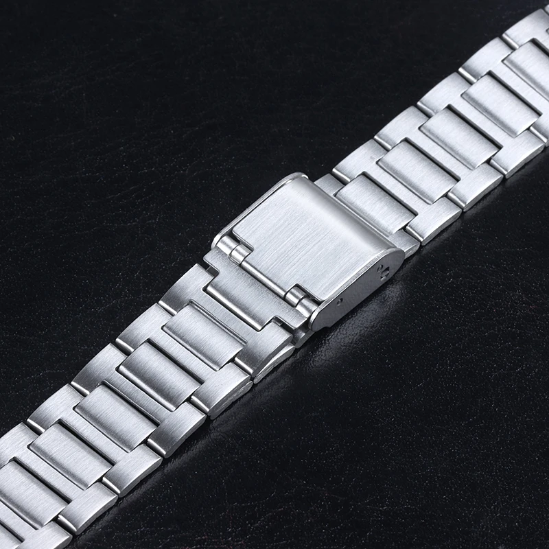 18mm Metal Watch Band for Casio F-91W Stainless Steel Wrist Band for F105/108/A158/168 AE1200/1300 Bracelet Accessories