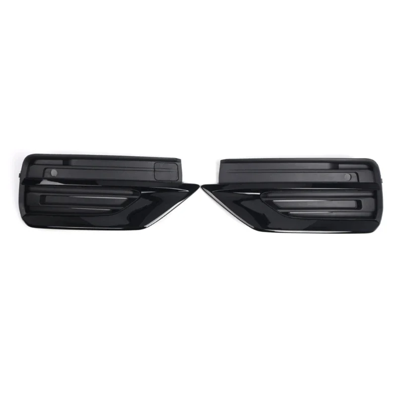 1 Pair Front Bumper Fog Light Grille for XC90 2020 to Onwards 31663539 31663514 Replacement Fog Lamp Grille Trim Cover